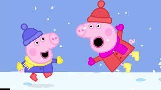 Peppa Pig Italiano - Divertimento sulla neve con Peppa Pig e George! | Cartoni Animati
