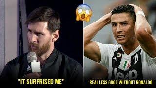 What Messi Said About Ronaldo After Juventus Transfer