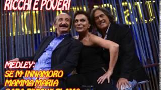 Ricchi e Poveri - Medley (Se m'innamoro - Mamma Maria- Sarà perchè ti amo) (karaoke fair use)
