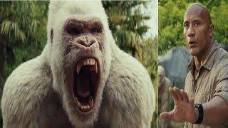 Rampage Funny Scene  In Hindi Part 1| Hindi Dubbed Movie | Hollywood movie In Hindi