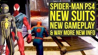 Spider Man PS4 New Suits & Suit Powers, Max Level, NEW GAMEPLAY & Way More! (Marvels Spiderman PS4)