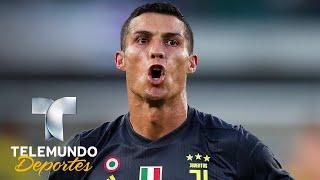 Tres misiles y un VAR: Así debutó Cristiano con la Juventus | Italia Serie A | Telemundo Deportes