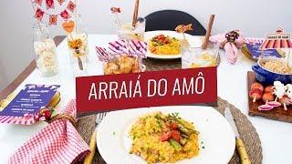 ARRAIÁ DO AMÔ - Jantar Romântico para o Dia dos Namorados no tema Festa Junina