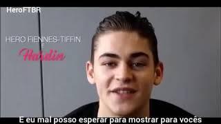 [LEGENDADO] Hero Fiennes-Tiffin na introdução do Teaser Trailer italiano de #AfterMovie.