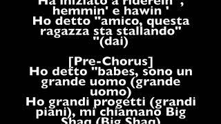 Man don´t dance Big Shaq italiano traduzione