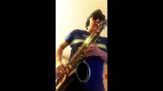 Italian pop song by Mina - Nessuno - Tenor Sax Cover by Andrew John Holt, Sydney, Australia.