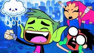 Teen Titans Go! in Italiano | Attività in un giorno di pioggia | DC Kids