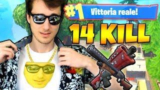 LA MIA PRIMA WIN CON 14 KILL - Fortnite ITA