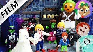 Playmobil film italiano| Famiglia Vogel alla FESTA dei MOSTRI in casa paurosa da Frankie