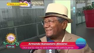 ¡Armando Manzanero nunca dudó del éxito de 'Romances'! | Sale el Sol