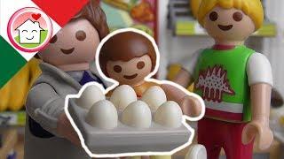 Playmobil film italiano  Shopping con papà - cartoni per bambini
