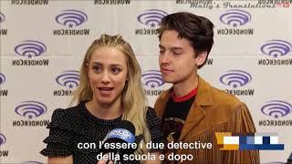 Lili Reinhart e Cole Sprouse "Com'è stato baciare Cole?" || Bughead || SUB-ITA