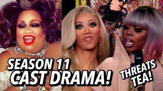 Drag Race Season 11 CAST DRAMA! Silky Ganache VS Shea, Ariel Versace and MORE!