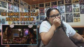 The Vampire Diaries 7x12 REACTION & REVIEW "Postcards from the Edge" S07E12 | JuliDG