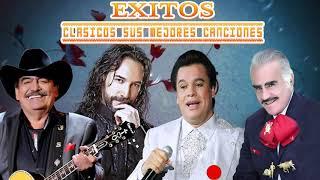 JUAN GABRIEL, VICENTE FERNÁNDEZ, JOAN SEBASTIAN, MARCO ANTONIO SOLÍS EXITOS