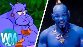 Top 10 PEGGIORI CAMBIAMENTI nei REMAKE DISNEY!