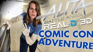 "Alita: Battle Angel" TRANSFORMATION at Comic Con!!