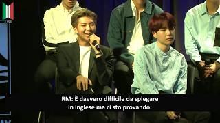 [SUB ITA] BTS - GRAMMY Museum Full Conversation