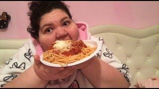 EATING SHOW MUKBANG ITA MEGA SPAGHETTATA spaghetti al ragù