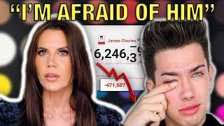 TATI WESTBROOK HAS OFFICIALLY CANCELED JAMES CHARLES (HE RESPONDS AFTER BUYING SUBSCRIBERS)