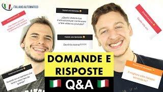 Q&A: Rispondiamo Alle Tue Domande | Imparare l’Italiano