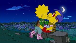 Lisa kisses Milhouse - FUNNY MOMENTS