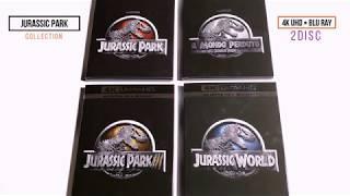 Jurassic Park Collection UltraHD + Blu Ray - Video Unboxing